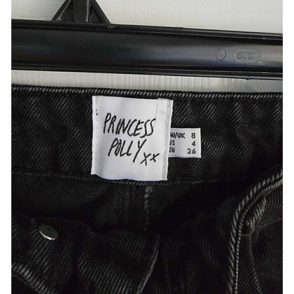 Princess Polly High-waisted Jeans 8 - Picture 7 of 8